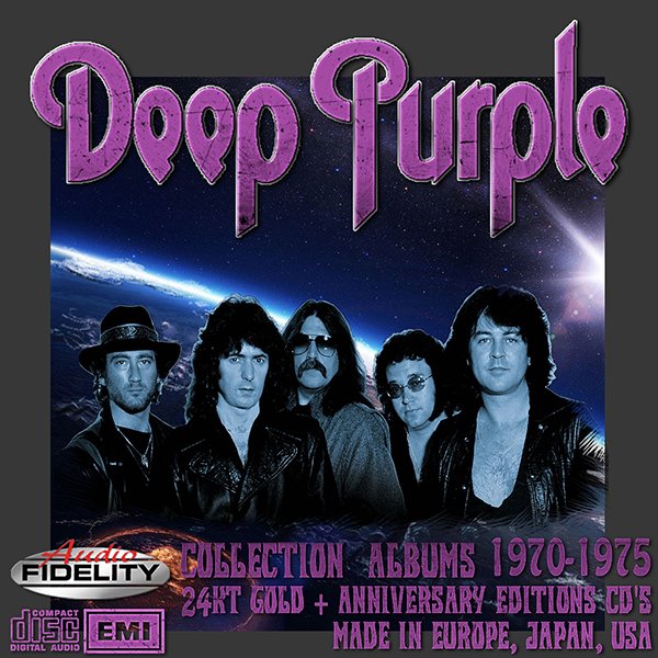 DEEP PURPLE «24KT Gold + Anniversary Edition» (21 x CD • EMI Records Ltd. • Issue 1993-2012)
