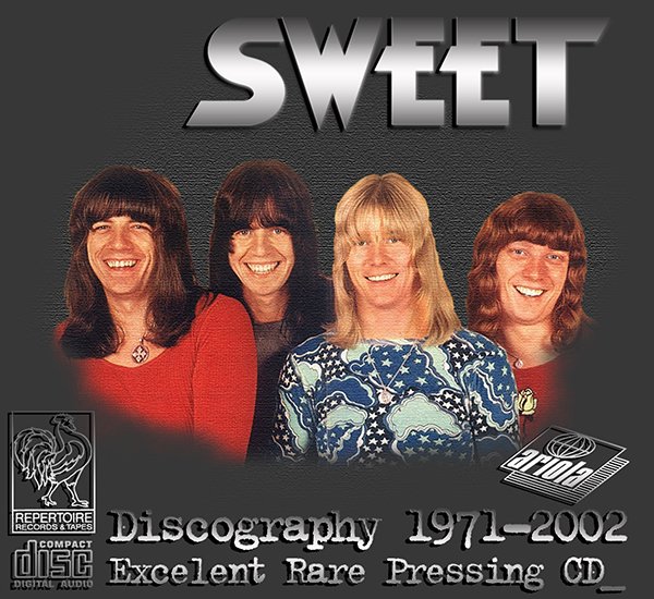 SWEET «Discography» (23 × CD • Repertoire Records Limited • 1971-2002)