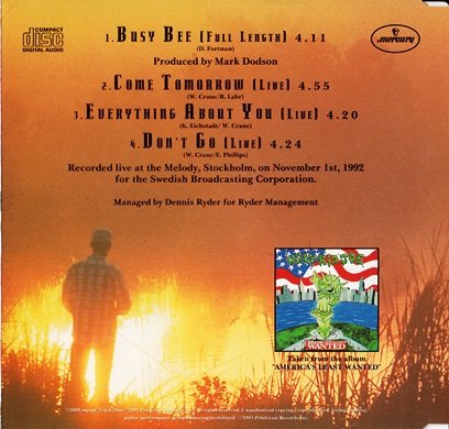 Ugly Kid Joe - Busy Bee (1993) [CDS]
