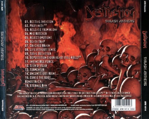 Destruction - Thrash Anthems [Limited Edition] (2007)