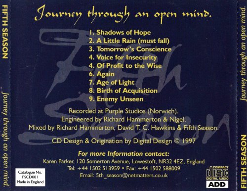 Fifth Season - Journey Through An Open Mind (1997)
