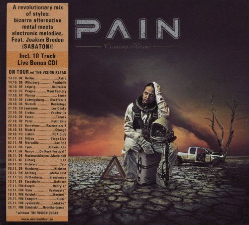 Pain - Coming Home [2CD] (2016)