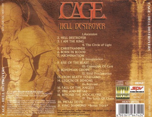 Cage - Hell Destroyer (2007)