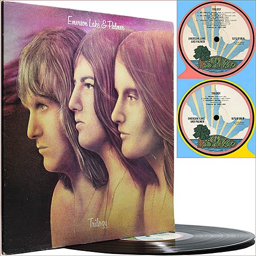 Emerson Lake and Palmer - Trilogy (1972) (Vinyl 1st press)