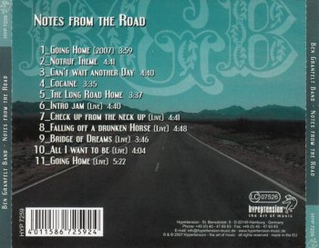Ben Granfelt Band - Notes From The Road (2007) Lossless