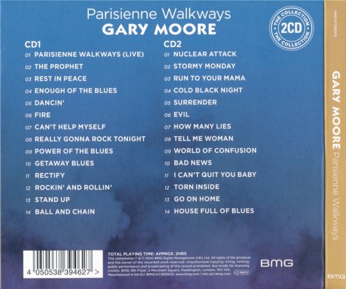 Gary Moore - Parisienne Walkways - The Collection (2CD 2020)