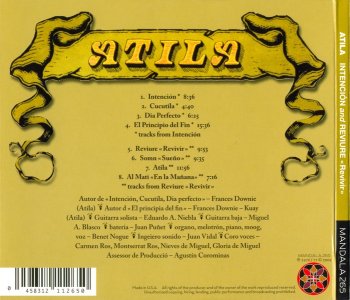 Atila - Intencion / Reviure « Revivir » (1976/77) (Remastered, 2009)