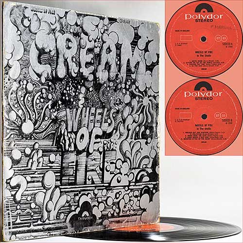 Cream - Wheels Of Fire In The Studio (1968) (Vinyl)