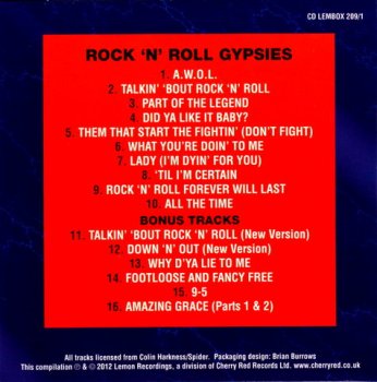 Spider - Rock 'N' Roll Gypsies (2012)