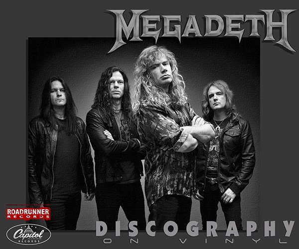 MEGADETH «Discography on vinyl» (15 x LP Combat / Megadeth, Inc. • 1985-2022)
