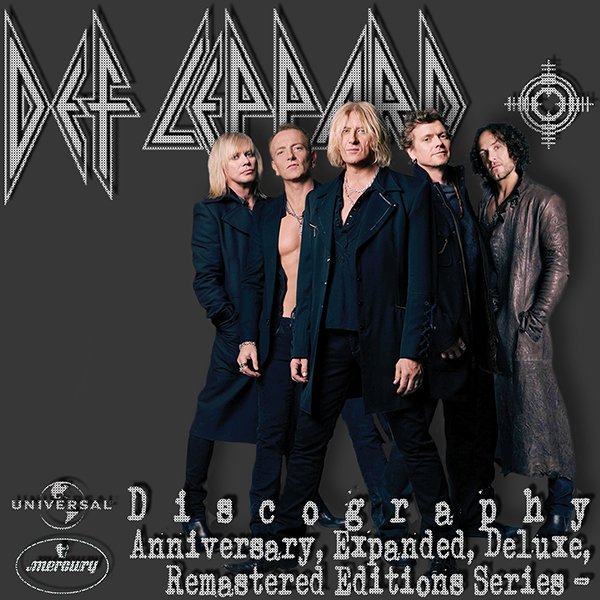 DEF LEPPARD «Anniversary & Deluxe Editions» (49 x CD • Bludgeon Riffola • 1995-2021)