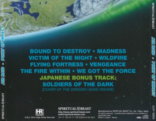 Air Raid - Point Of Impact [Japanese Edition] (2014)