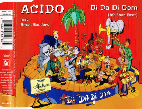 Acido Feat. Bryan Sanders - Di Da Di Dam (Afrikaan Beat) (CD, Single) 1996
