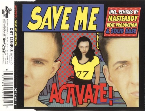 Activate! - Save Me (Remixes) (CD, Maxi-Single) 1994
