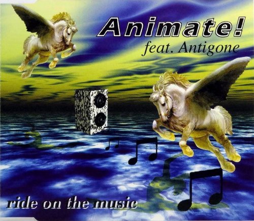 Animate! Feat. Antigone - Ride On The Music (CD, Maxi-Single) 1996