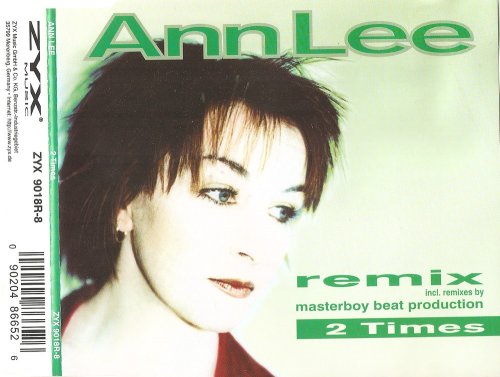 Ann Lee - 2 Times (Remix) (CD, Maxi-Single) 1999