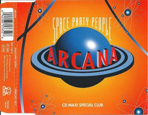 Arcana - Space Party People (CD, Maxi-Single) 1994