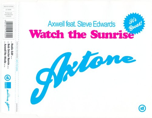 Axwell Featuring Steve Edwards - Watch The Sunrise (CD, Maxi-Single) 2006