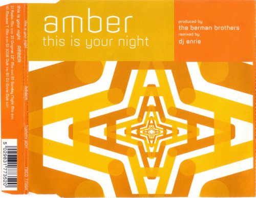 Amber - This Is Your Night (CD, Maxi-Single) 1996
