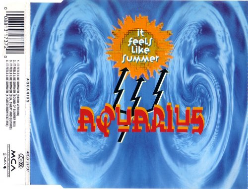 Aquarius - It Feels Like Summer (CD, Maxi-Single) 1994
