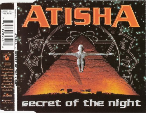 Atisha - Secret Of The Night (CD, Maxi-Single) 1996