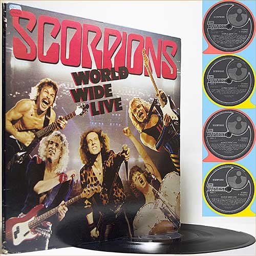 Scorpions - World Wide Live (1985) (2LP Live) [Vinyl Rip]