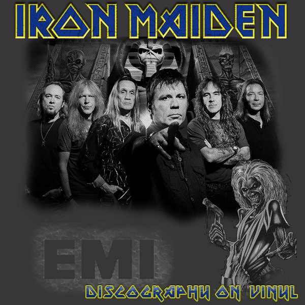IRON MAIDEN «Discography on vinyl» (17 x LP • Iron Maiden LLP • 1980-2021)