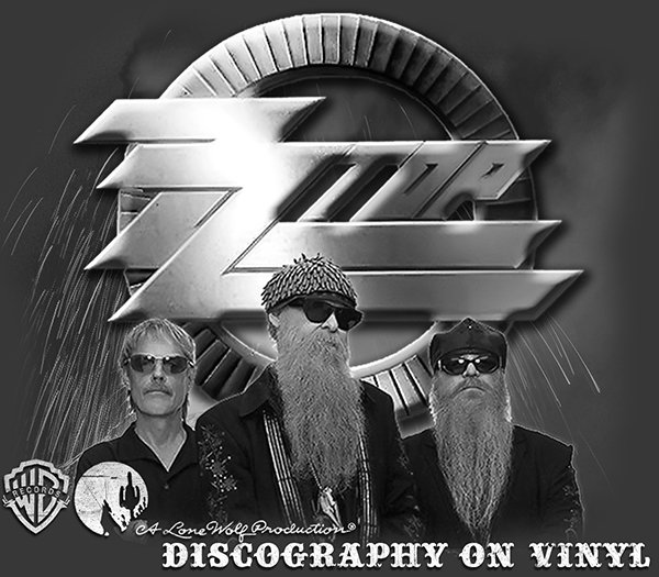 ZZ TOP «Discography on vinyl» (21 x LP • A Lone Wolf Production • 1971-2019)