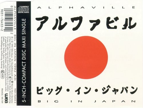Alphaville - Big In Japan 1992 A.D. (CD, Maxi-Single) 1992