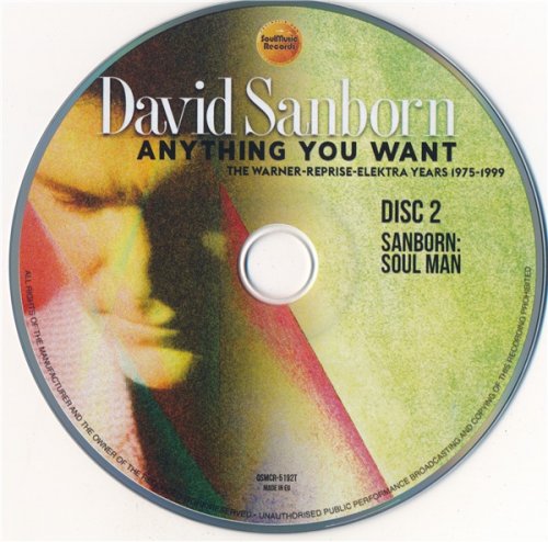 David Sanborn - Anything You Want: The Warner-Reprise-Elektra Years 1975-1999 (3CD 2020)