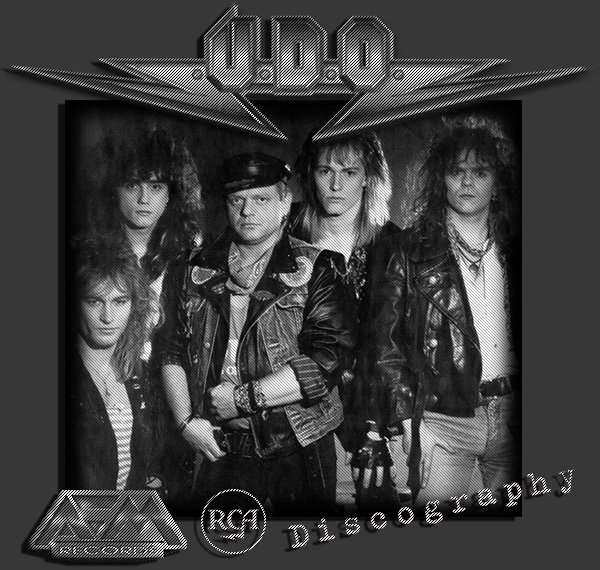 U.D.O. «Discography» (23 x CD • 1St Press • 1987-2018)