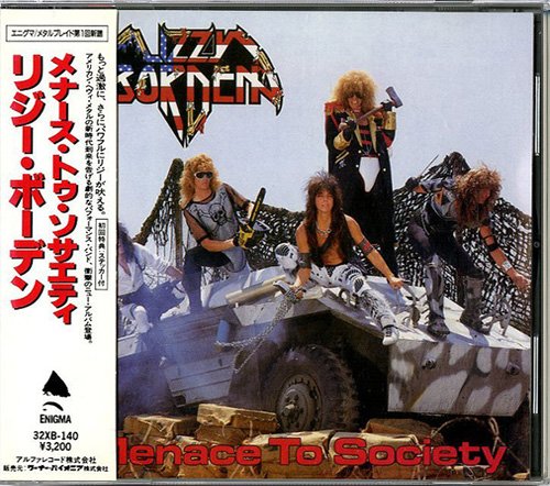 LIZZY BORDEN «Discography» (10 x CD • Japan 1St Press • 1984-2018)