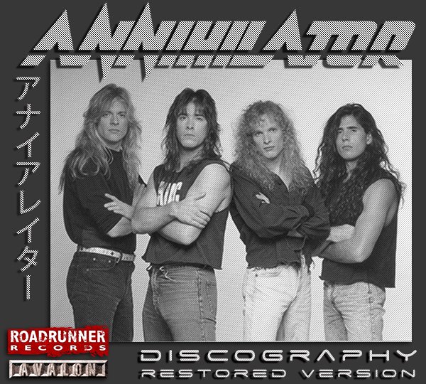 ANNIHILATOR «Discography» (19 × CD • Restored version • 1989-2020)