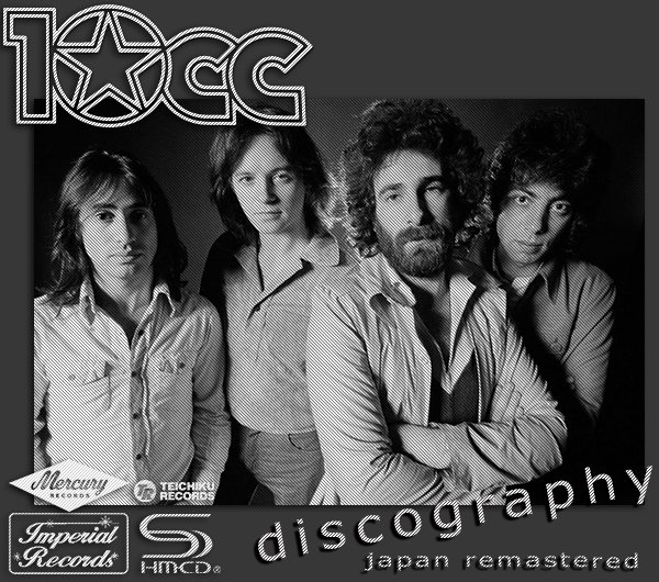 10CC «Discography» (14 x CD • 24bit Remastered • 1973-2010)