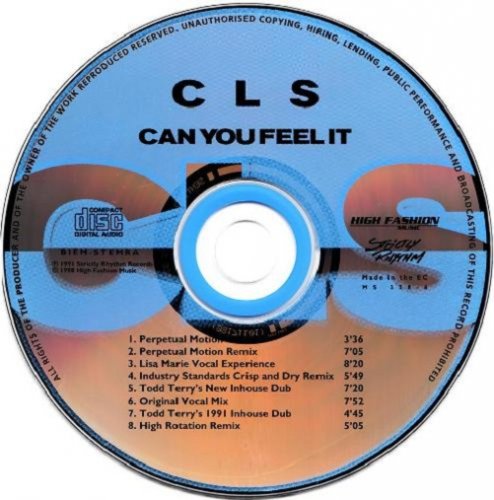 CLS – Can You Feel It (CDM) (1998)