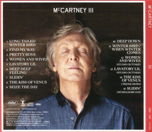 Paul McCartney - McCartney III [Japanese Edition] (2020) 