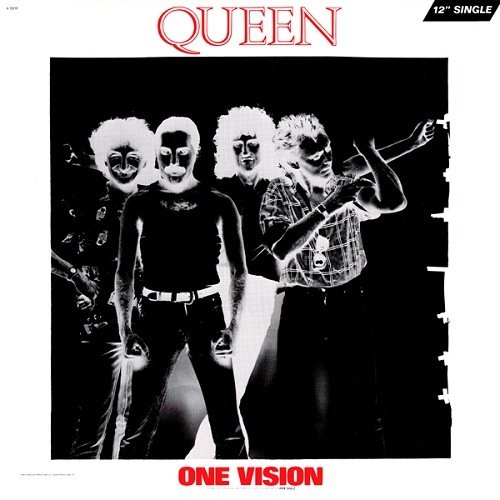 Queen - One Vision (US, 12'', Promo) (1985)