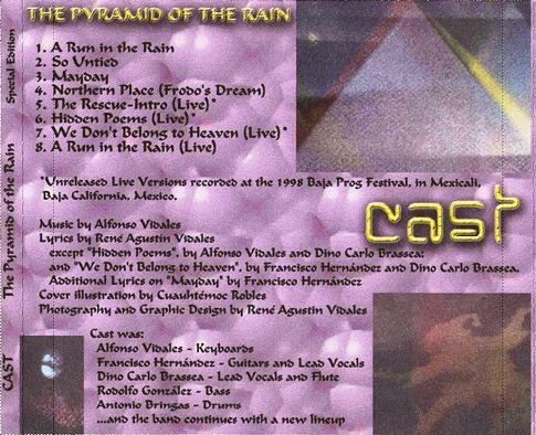 Cast - The Pyramid Of The Rain (2005)