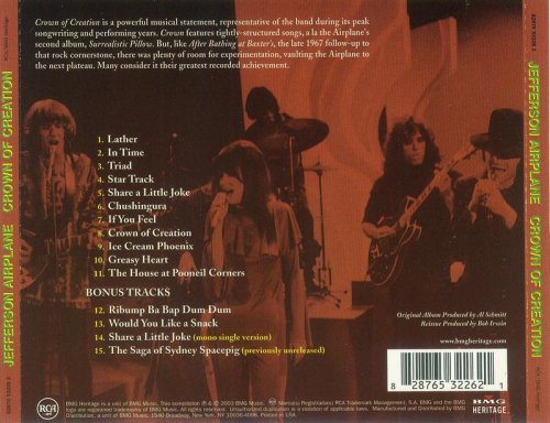 Jefferson Airplane - Crown Of Creation (1968) (Expanded, 2003)