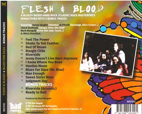 Flesh And Blood - Blues For Daze (1994) [Reissue 2021]