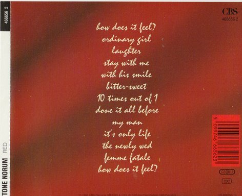 Tone Norum - Discography [5CD] (1986 - 1996)