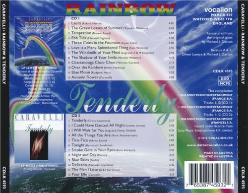 Caravelli - Rainbow & Tenderly (2CD 2016)
