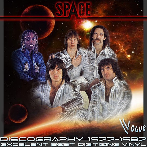 SPACE + DIDIER MAROUANI «Discography on vinyl» + bonus (10 × LP • Disques Vogue • 1977-1987)