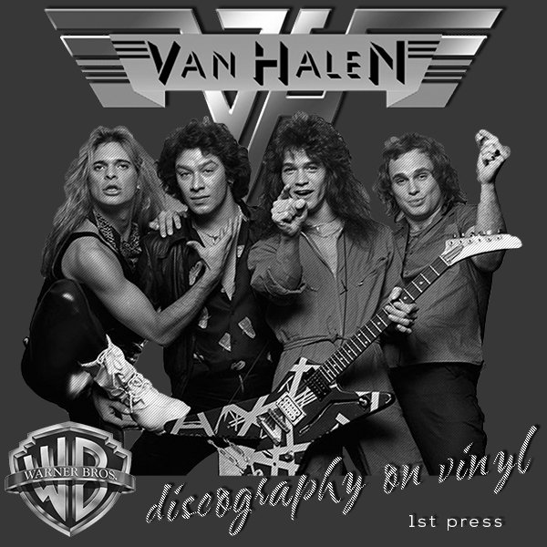 VAN HALEN «Discography on vinyl» (12 × LP • Warner Bros. Records Inc. • 1978-2012)