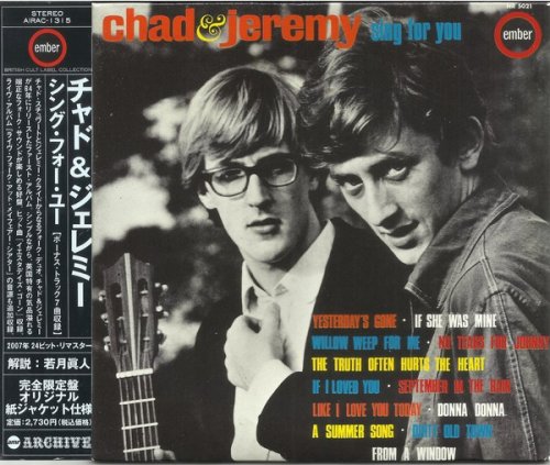 Chad & Jeremy - Sing For You (1965) (Japan Remastered, 2007)