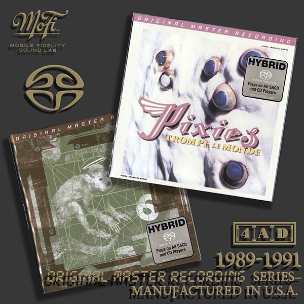PIXIES «Original Master Recording Series» – (2 x CD • MFSL • 1989-1991)