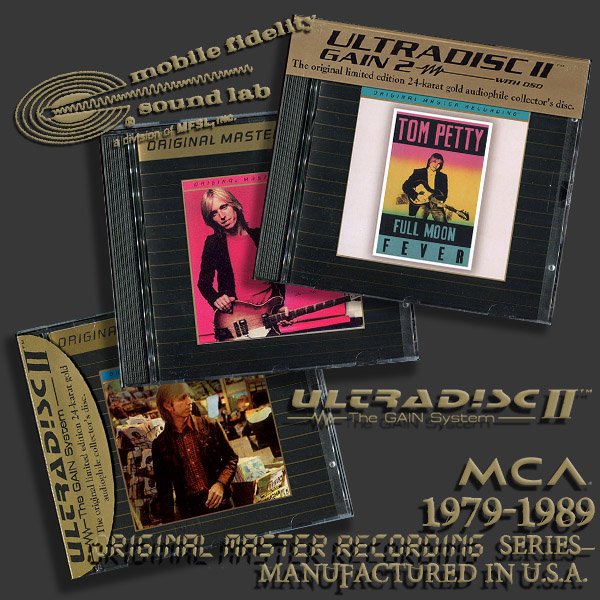 TOM PETTY / HEARTBREAKERS «Original Master Recording Series» — (3 × CD • MFSL • 1979-1989)