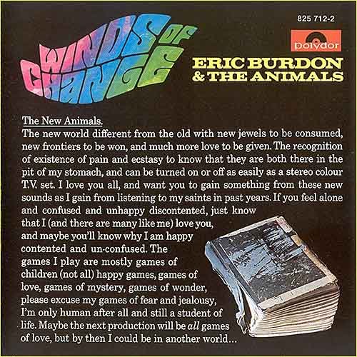 Eric Burdon and The Animals - Winds Of Change (1967)