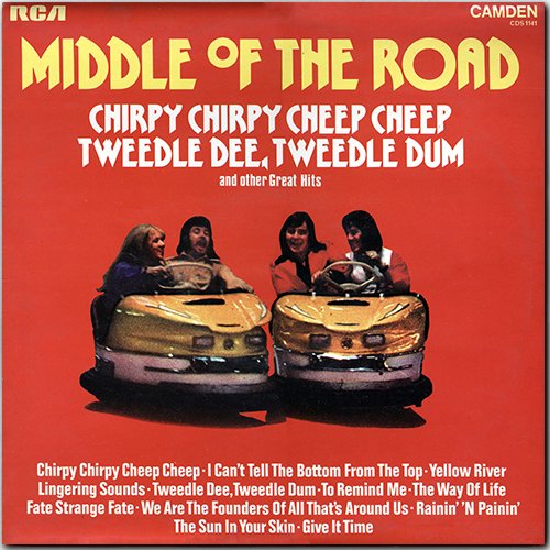 MIDDLE OF THE ROAD «Discography on vinyl» (9 x LP + CD • RCA International • 1971-1998)