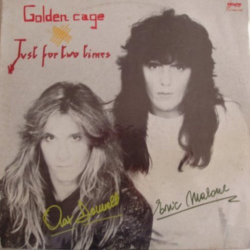 Aax Donnell & Eric Malone - Golden Cage / Just For Two Times (Vinyl, 12'') 1985